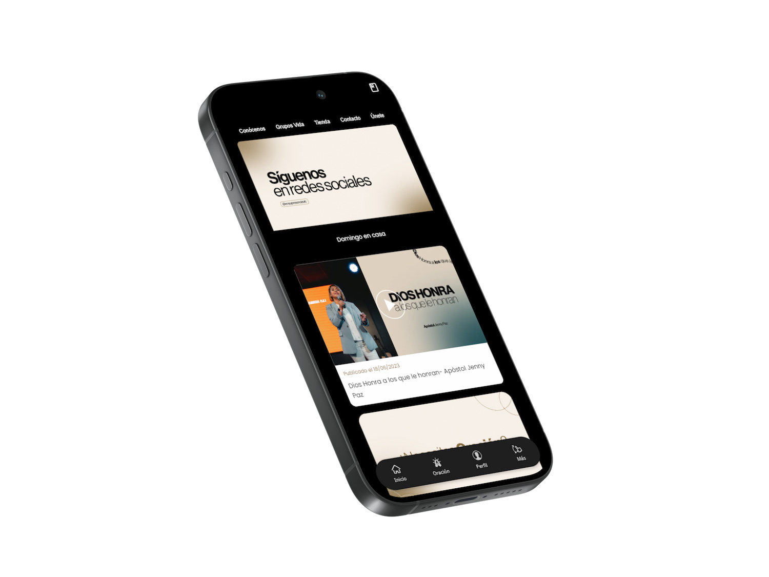 app en su presencia
